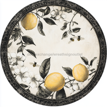 Lemon Sign, Everyday Sign, DCO-13028, Sign For Wreath, 10